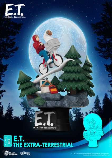 E.T. THE EXTRA-TERRESTRIAL DS-089 D-STAGE SERIES 6 INCH STATUE