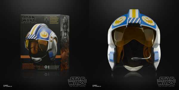 Star Wars The Black Series Carson Teva Premium Electronic Helmet Prop Replik