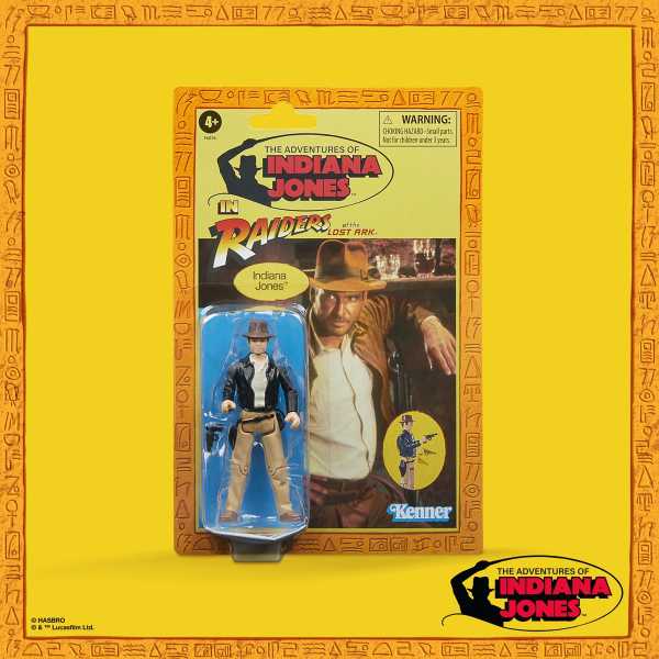 Indiana Jones and the Raiders of the Lost Ark Retro Collection Indiana Jones Actionfigur