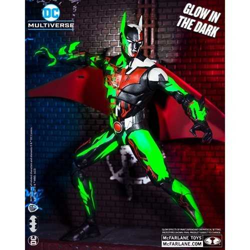 McFarlane Toys DC Multiverse Batman Beyond Glow-in-the-Dark 7-Inch Scale EE Exclusive Actionfigur