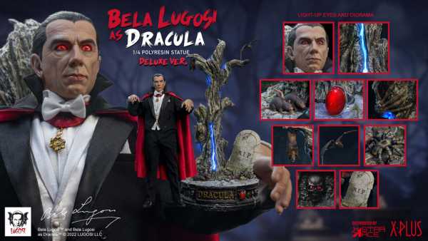 Dracula (1931) 1/4 Bela Lugosi as Dracula 60 cm Superb Scale Statue Deluxe Version