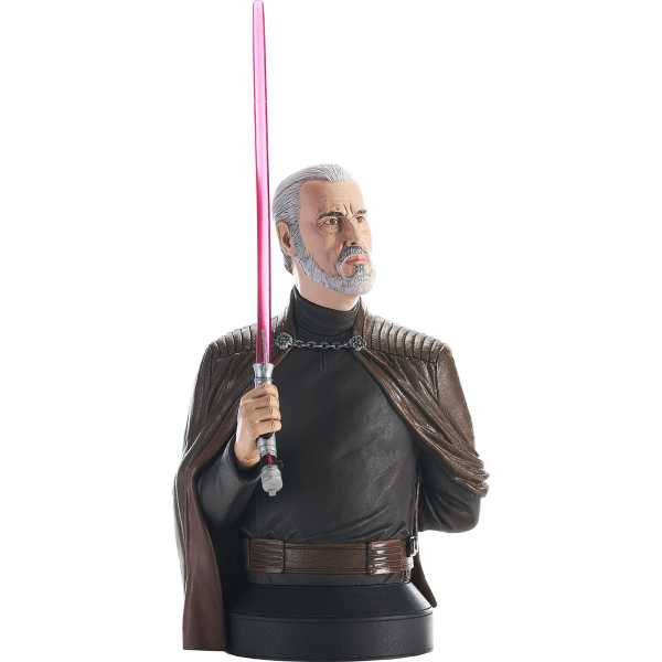 STAR WARS REVENGE OF THE SITH COUNT DOOKU 1/6 SCALE BÜSTE