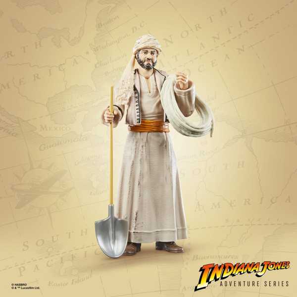 Indiana Jones Adventure Series Raiders of the Lost Ark Sallah Actionfigur