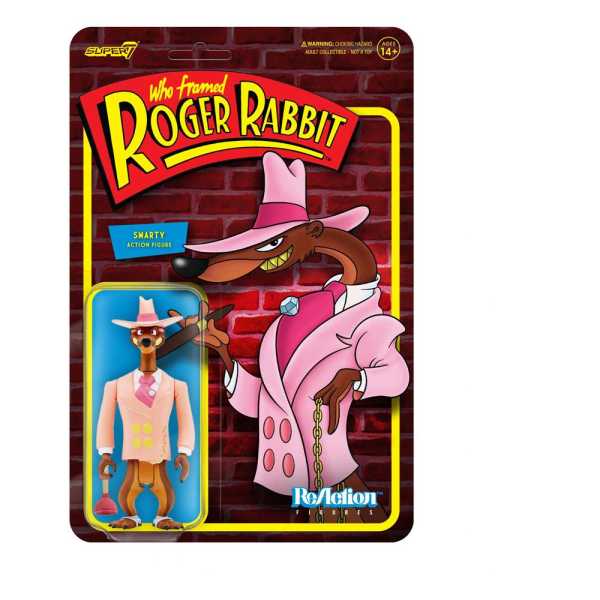 AUF ANFRAGE ! Who Framed Roger Rabbit Smarty 10 cm ReAction Actionfigur