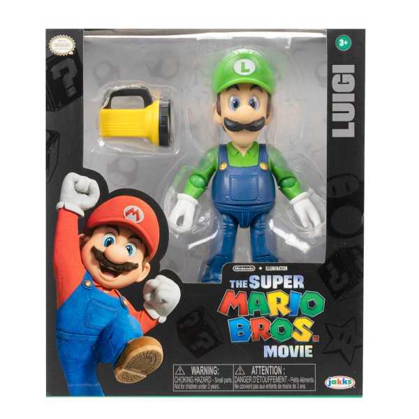 The Super Mario Bros. Movie Luigi 13 cm Actionfigur