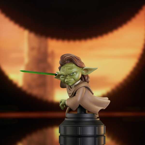 VORBESTELLUNG ! Star Wars: Tales of the Jedi Animated Yaddle Büste