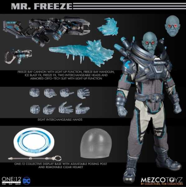 ONE-12 COLLECTIVE DC MR. FREEZE DELUXE ACTIONFIGUR