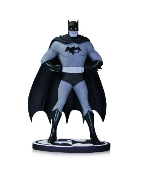 BATMAN BLACK AND WHITE STATUE BY DICK SPRANG