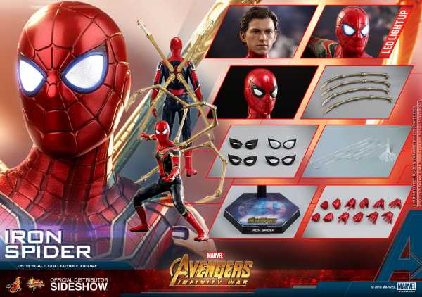 Avengers Infinity War Movie Masterpiece Actionfigur 1/6 Iron Spider 28 cm