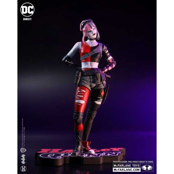 VORBESTELLUNG ! McFarlane Toys Harley Quinn Red, White, and Black by Simone Di Meo 1:10 Statue