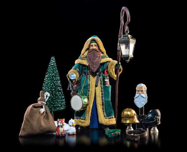VORBESTELLUNG ! Figura Obscura: Father Christmas Actionfigur Green Robes Edt. Retailers Appreciation