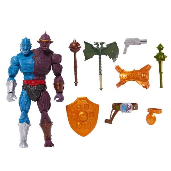 Masters of the Universe Masterverse Two Bad Actionfigur US Karte