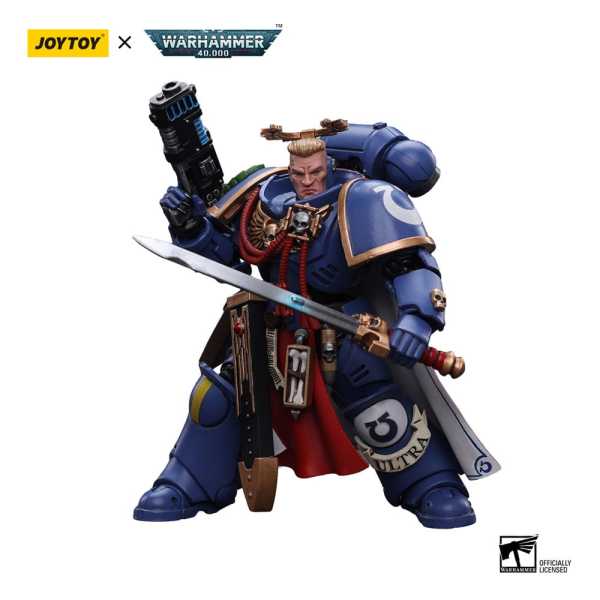 Joy Toy Warhammer 40k Ultramarines Primaris Captain Power Sword & Plasma Pistol Actionfigur