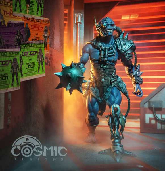 VORBESTELLUNG ! Cosmic Legions Hvalkatar: Book Two Kanoxx Vull Actionfigur