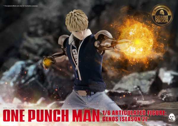 One Punch Man 1/6 Genos (Season 2) 30 cm Actionfigur Deluxe Version