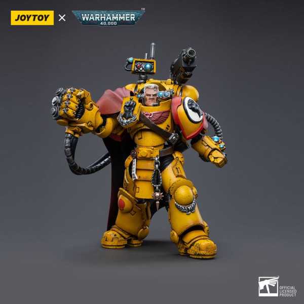 Joy Toy Warhammer 40k 1/18 Imperial Fists Third Captain Tor Garadon Actionfigur