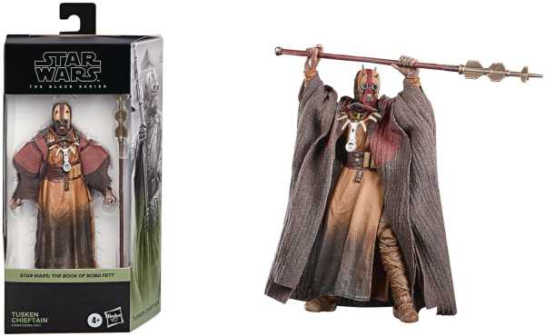 Star Wars The Black Series The Book of Boba Fett Tusken Chieftain 6 Inch Actionfigur