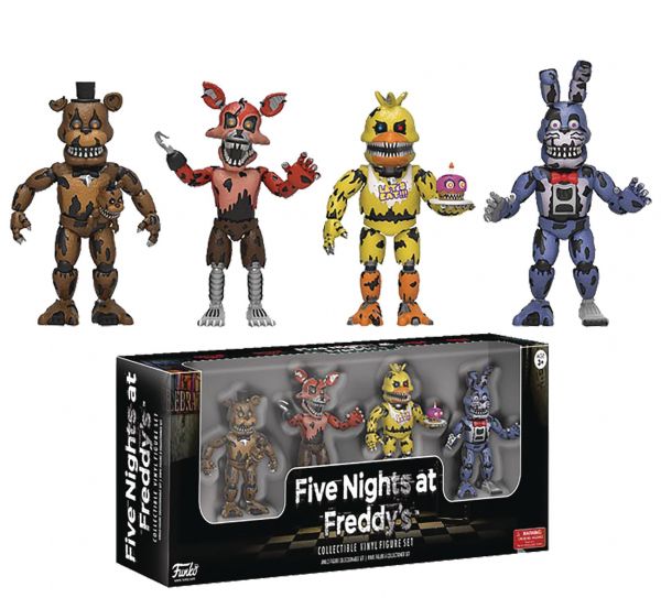 FIVE NIGHTS AT FREDDYS FIGURIEN 4-PACK SET 3