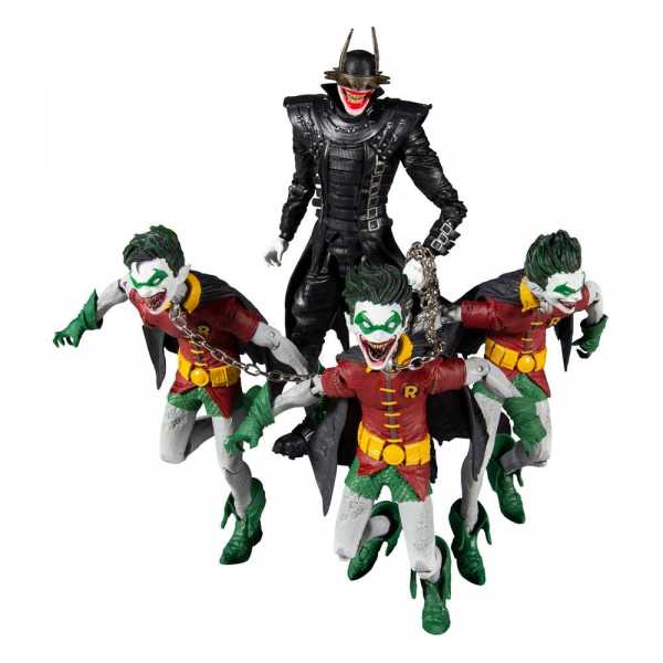 McFarlane Toys DC The Batman Who Laughs with the Robins of Earth 18 cm Actionfiguren Multipack