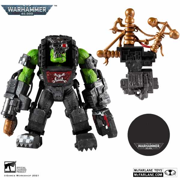 McFarlane Toys Warhammer 40,000 Ork Big Mek Megafig Actionfigur