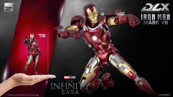 Marvel Studios: The Infinity Saga Iron Man Mark VII (7) DLX Actionfigur