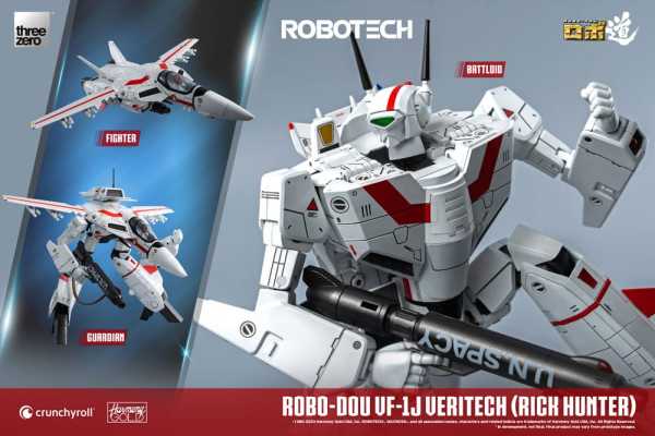 VORBESTELLUNG ! Robotech ROBO-DOU VF-1J Veritech (Rick Hunter) 20 cm Actionfigur