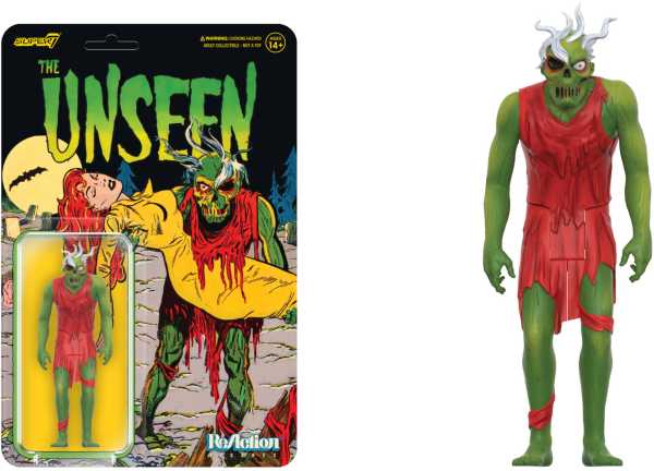 PRE-CODE HORROR WAVE 2 THE UNSEEN SPINE-CHILLING GHOUL REACTION ACTIONFIGUR