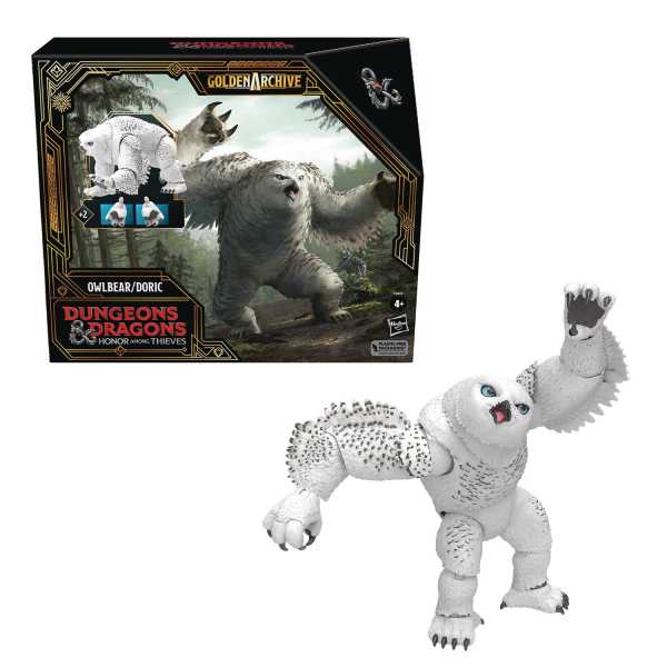Dungeons & Dragons Honor Among Thieves Golden Archive Owlbear Doric Actionfigur