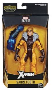 Defekte Verpackung! X-MEN LEGENDS 15 cm SABRETOOTH ACTIONFIGUR