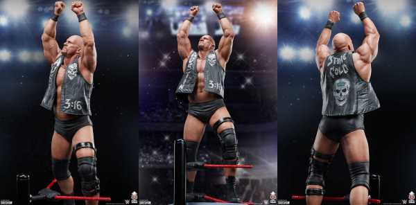 AUF ANFRAGE ! WWE 1/4 Stone Cold Steve Austin 70 cm Statue