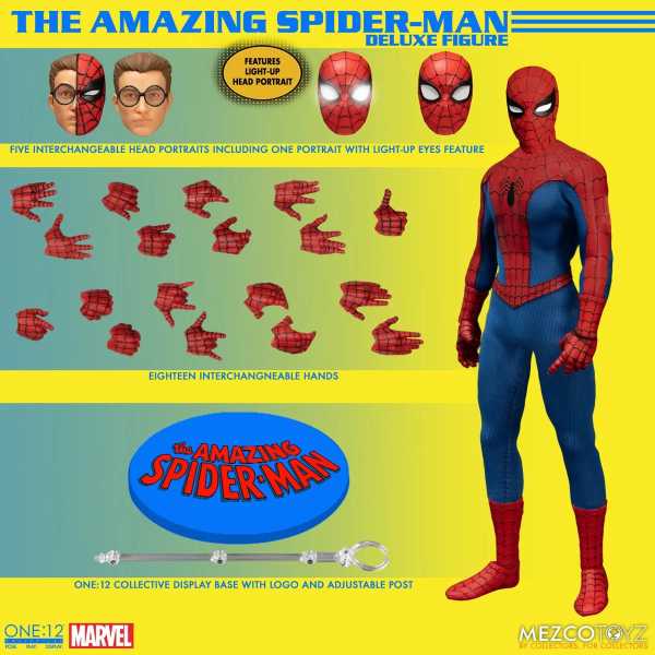 VORBESTELLUNG ! The Amazing Spider-Man One-12 Collective Actionfigur Deluxe Edition