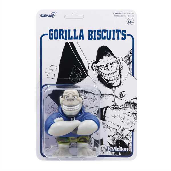 Gorilla Biscuits Mascot Camo Shorts 3 3/4-Inch ReAction Actionfigur