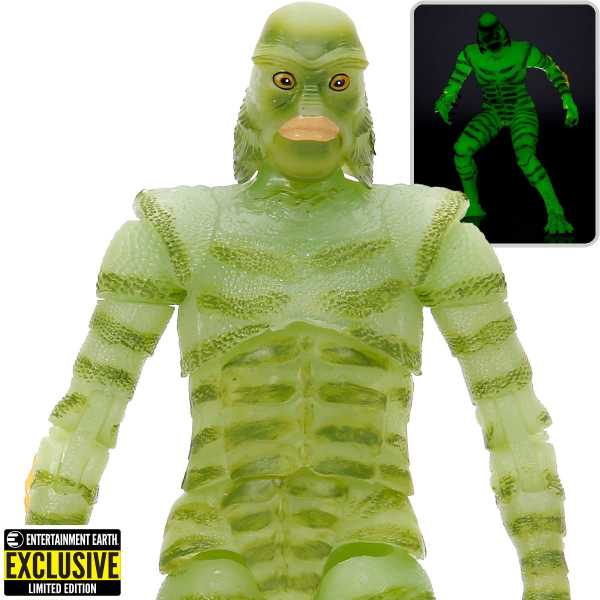 Universal Monsters Creature from the Black Lagoon Glow-in-the-Dark Actionfigur Exclusive
