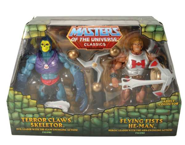Masters of the Universe Classics Terror Claws Skeletor & Flying Fists He-Man Actionfiguren 2-Pack
