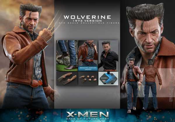 VORBESTELLUNG ! X-Men Days of Future Past Movie Masterpiece 1/6 Wolverine (1973) 30 cm Actionfigur