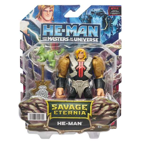 He-Man and The Masters of the Universe Savage Eternia He-Man Actionfigur US Karte