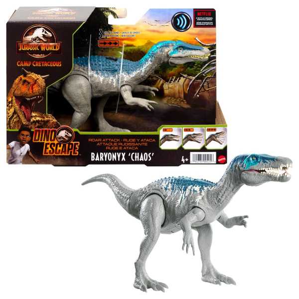 Jurassic World Roar Attack Wave 2 Baryonyx Actionfigur