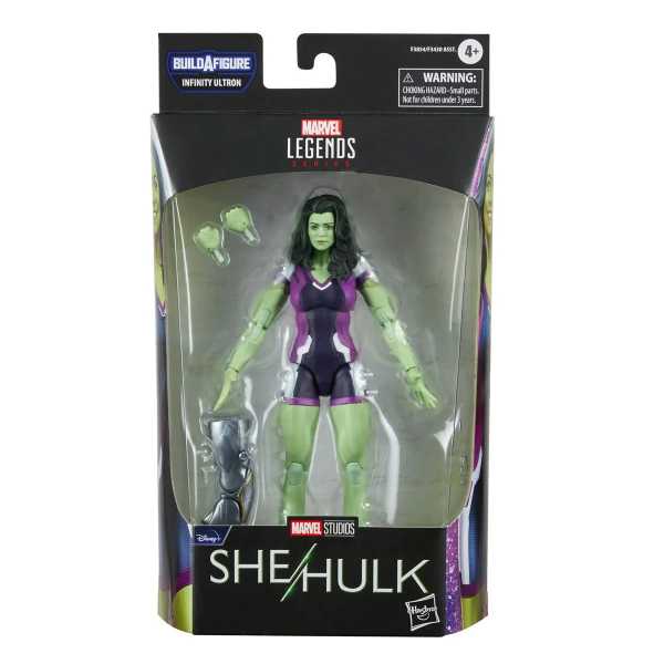 Avengers 2022 Infinity Ultron Wave Marvel Legends She-Hulk 6 Inch BaF Actionfigur