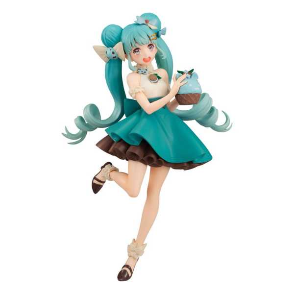 AUF ANFRAGE ! Hatsune Miku SweetSweets Series Hatsune Miku Chocolate Mint 17 cm PVC Statue