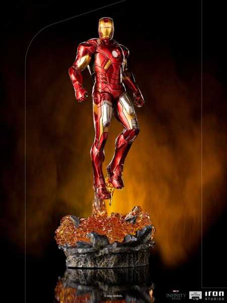 AUF ANFRAGE ! The Infinity Saga 1/10 Iron Man Battle of NY 28 cm BDS Art Scale Statue