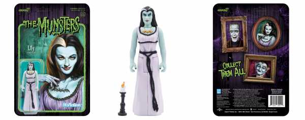 The Munsters Lily 3 3/4 Inch ReAction Actionfigur