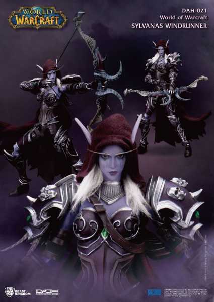 VORBESTELLUNG ! World of Warcraft Dynamic 8ction Heroes 1/9 Sylvanas Windrunner DAH-021 21 cm Action