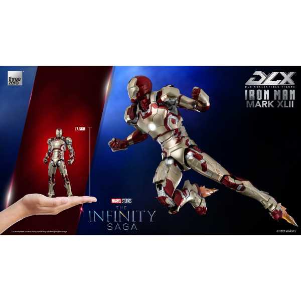 VORBESTELLUNG ! Marvel Studios: The Infinity Saga Iron Man Mark XLII (42) DLX Actionfigur