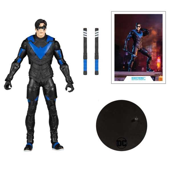 McFarlane Toys DC Gaming Wave 5 Gotham Knights Nightwing 7 Inch Scale Actionfigur