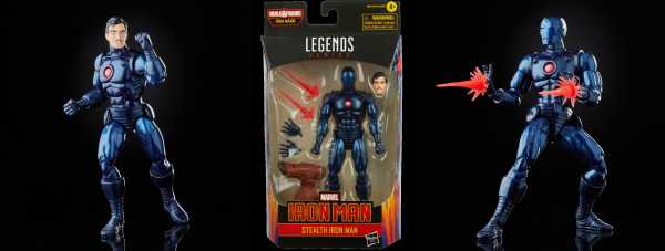 Comic Iron Man Marvel Legends Stealth Iron Man 6 Inch BaF Actionfigur