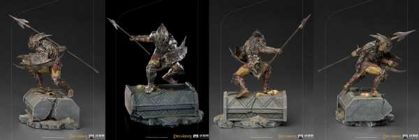 AUF ANFRAGE ! Herr der Ringe (Lord Of The Rings) 1/10 Armored Orc 20 cm BDS Art Scale Statue