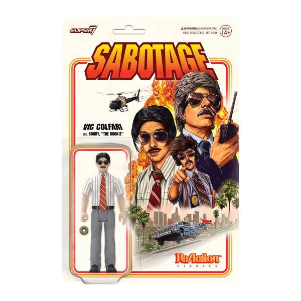 Beastie Boys Sabotage Vic Colfari 3 3/4-Inch ReAction Actionfigur