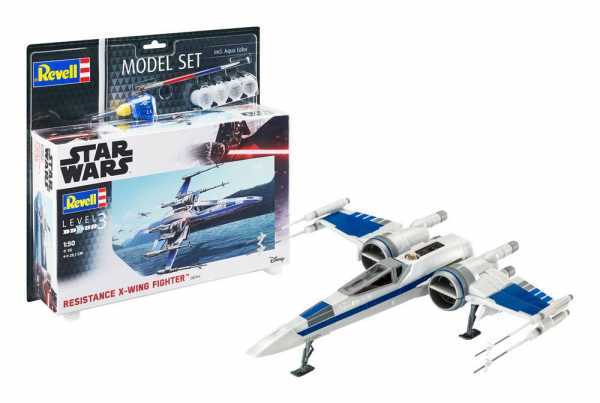 VORBESTELLUNG ! Star Wars 1/50 Model Set Resistance X-Wing Fighter 25 cm Modellbausatz