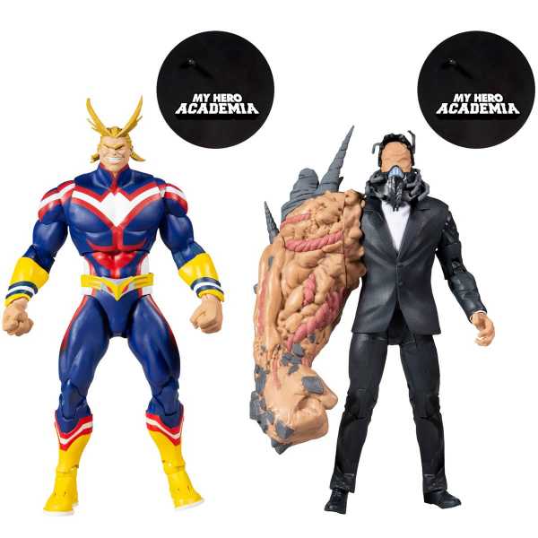 McFarlane Toys My Hero Academia All Might vs All for One 7 Inch Actionfiguren 2-Pack