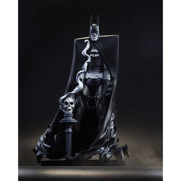 VORBESTELLUNG ! McFarlane Toys DC Direct 1/10 Batman Black & White by Bill Sienkiewicz 20 cm Statue